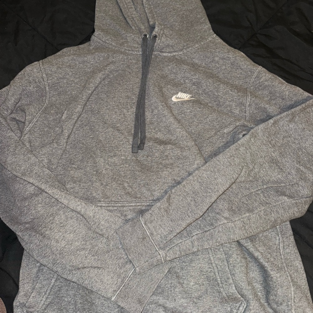 Nike Charcoal Gray Pullover Hoodie